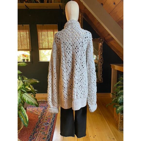 Vintage Crochet Cardigan - Picture 2 of 4